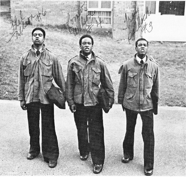Spring 80 Nine Deadly Sins  Left to Right, Thel Nelson, Romeo Wilson and Troy Bullock